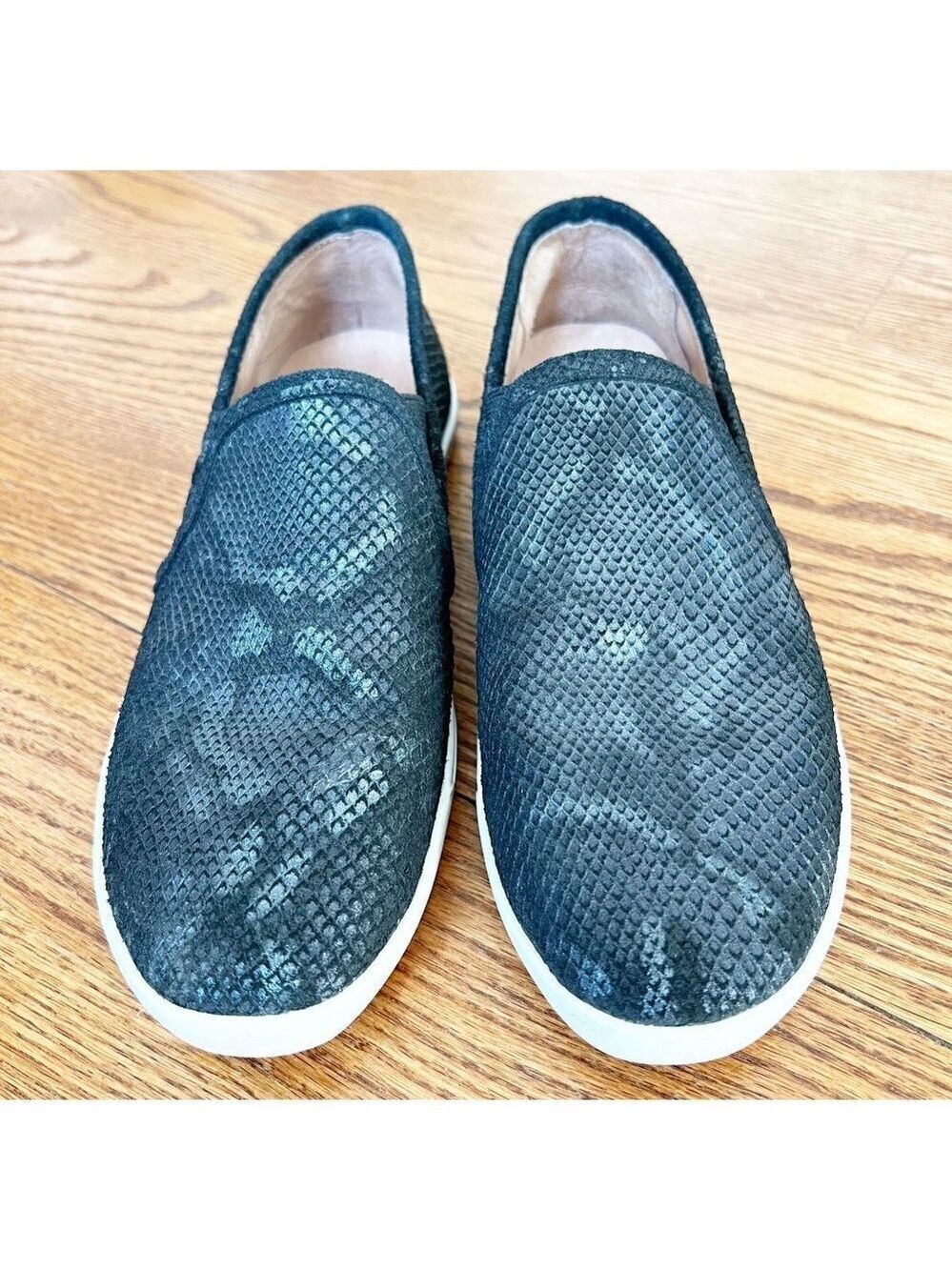 Joie Python Sneakers/Loafers Leather Stamped sz(7.5)